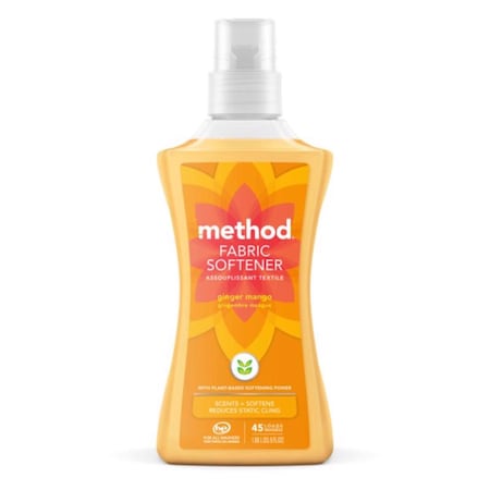 Method Method Ginger Mango Scent Fabric Softener Liquid 53.5 oz 1 pk 16534